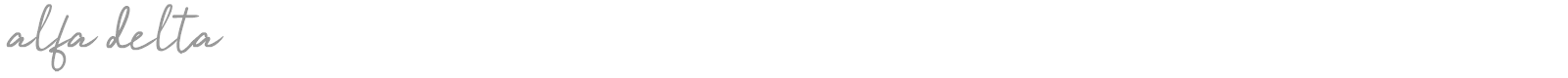 Alfa Delta font preview